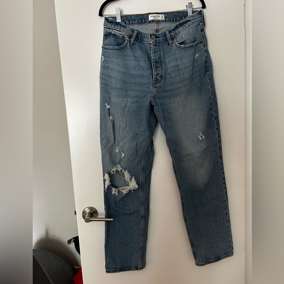 Abercrombie & Fitch Denim - Abercrombie Dad High Rise size 29